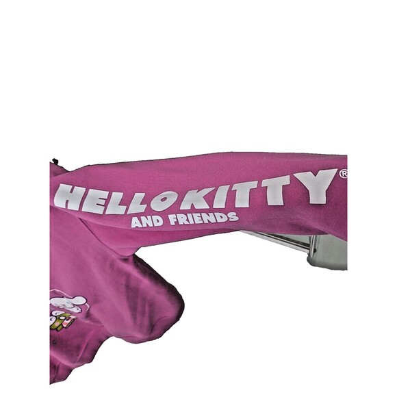 Sanrio Hello Kitty and Friends Crewneck Long-Sleeve Pink Sweatshirt XXL - Picture 4 of 5